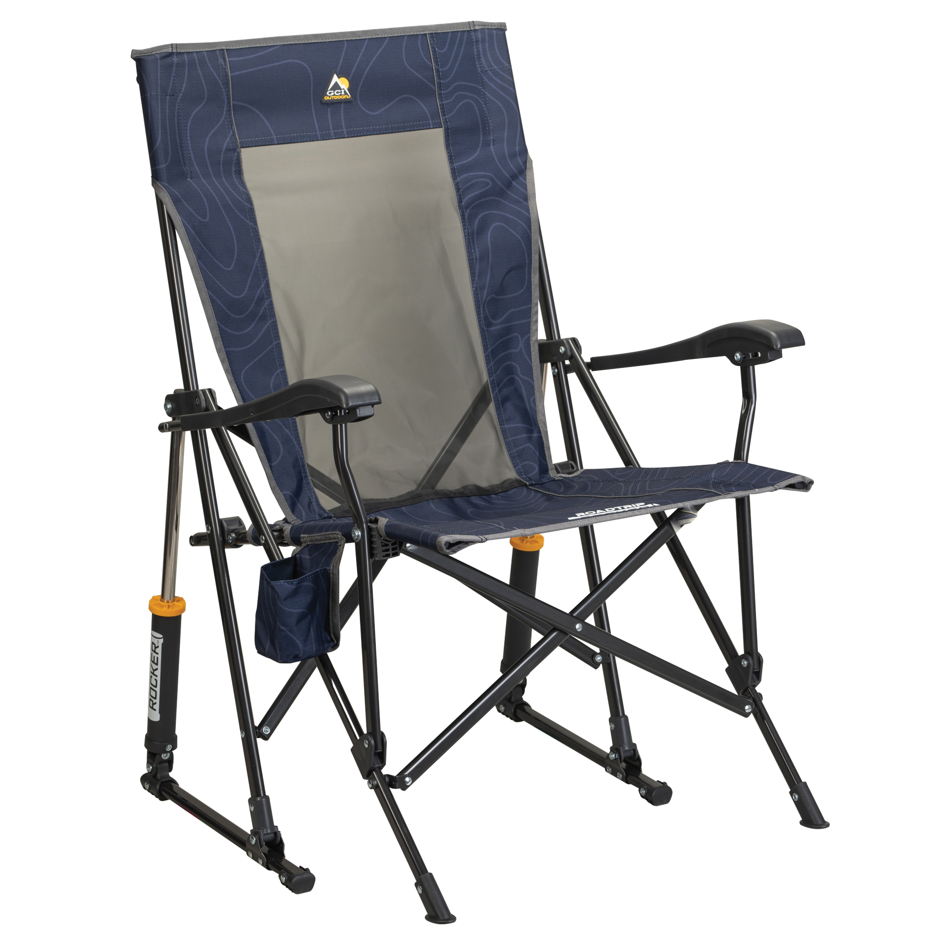 GCI RoadTrip Rocker Navy Topo