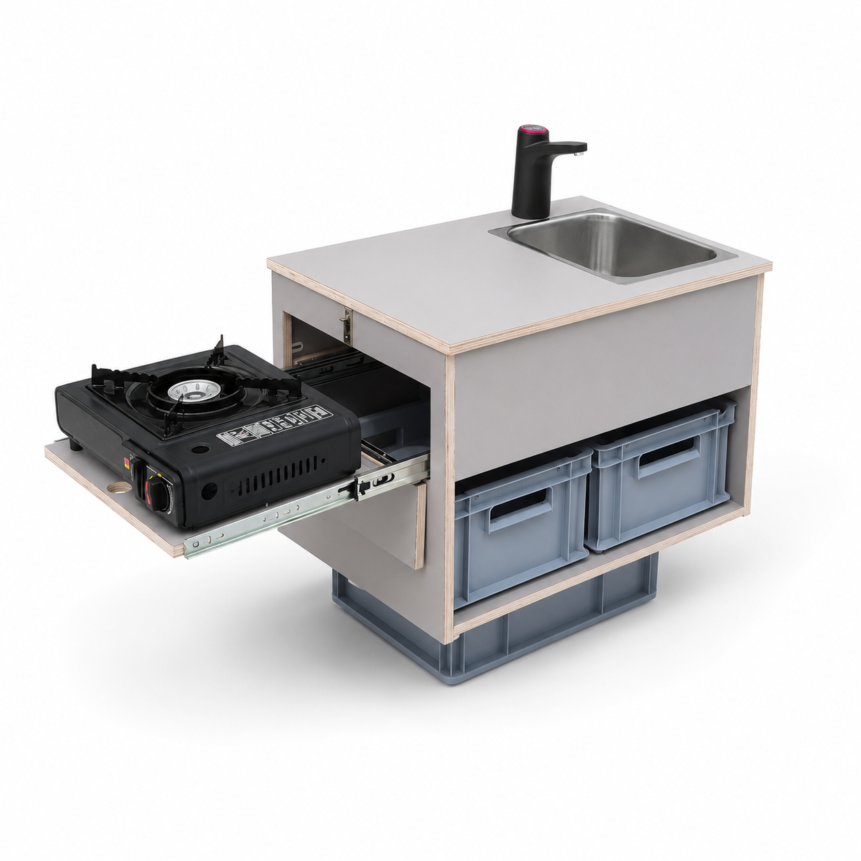 Camping Küchenmodul Plug & Play